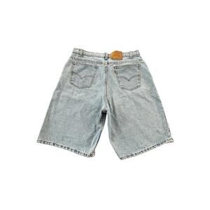 Vintage Levi’s Strauss Denim 560 Shorts Orange Tab Men 38 Made In USA